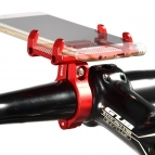 Велосипедный держатель телефона Gub G-81 (красный)